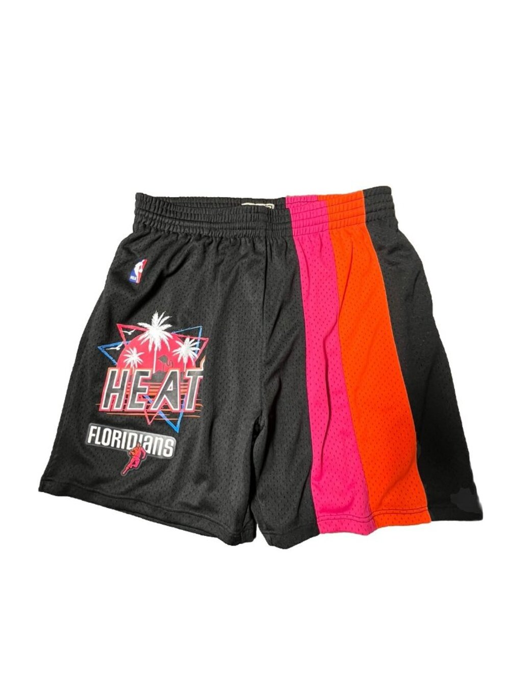 NWT Mitchell & Ness Black NBA Miami Heat 2005 Swingman Shorts 2XL/3XL